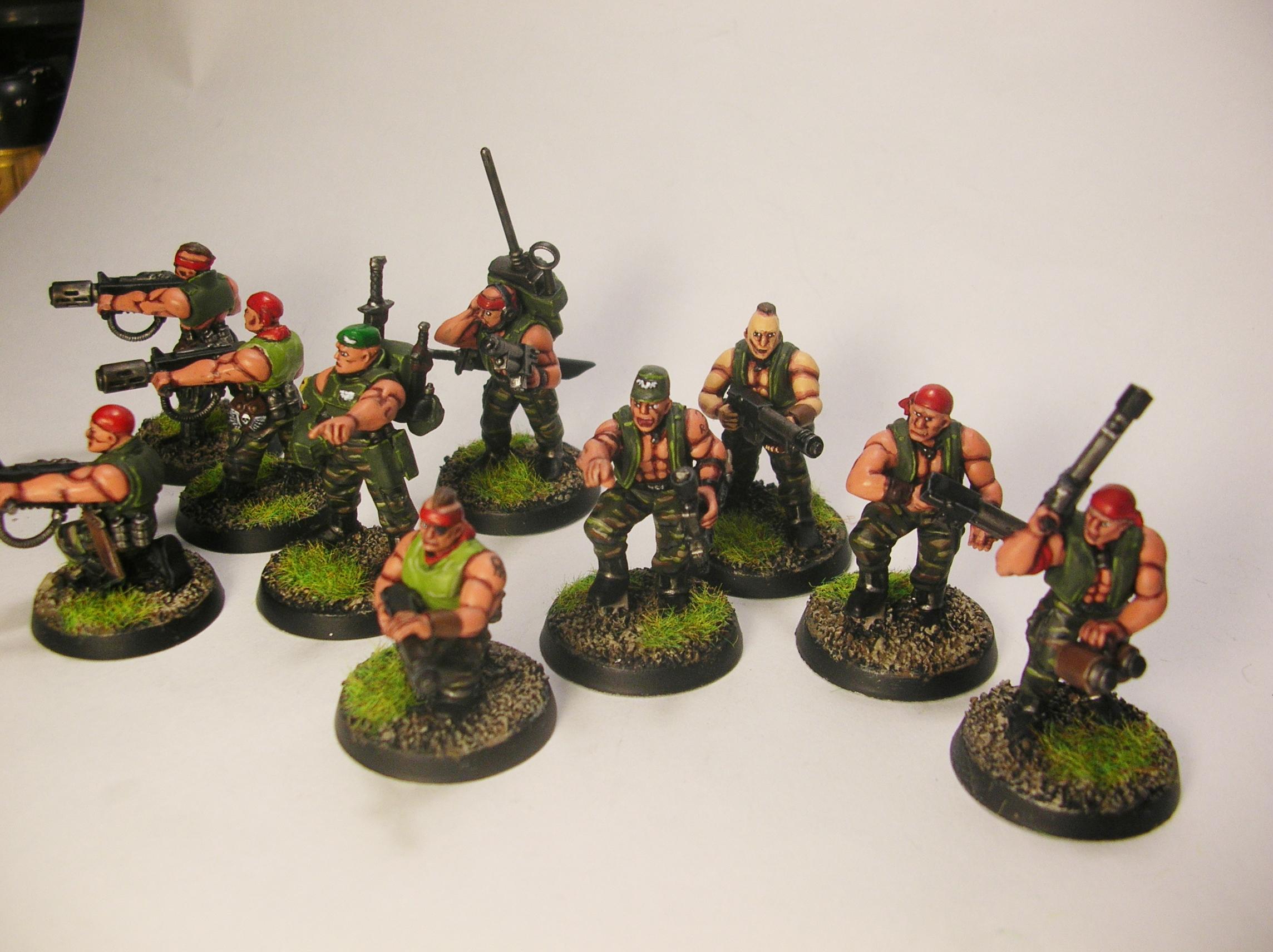 Imperial Guard Catachan Squad